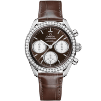 超霸系列 超霸38毫米<span class="nowrap">腕表</span> 38毫米, 精钢表壳 搭配 鳄鱼皮 - 32418385063001