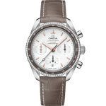 超霸<span class="nowrap">系列</span> 38毫米, 精钢表壳 搭配 皮表带 - 32438385002001