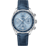 超霸<span class="nowrap">系列</span> 38毫米, 精钢表壳 搭配 皮表带 - 32438385003001