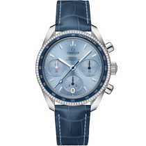 超霸<span class="nowrap">系列</span> 38毫米, 精钢表壳 搭配 皮表带 - 32438385003001