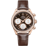 超霸<span class="nowrap">系列</span> 38毫米, Sedna™ 18k金表壳 搭配 鳄鱼皮 - 32458385063001