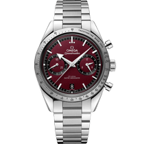 超霸系列 超霸'57<span class="nowrap">腕表</span> 40.5毫米, 精钢表壳 搭配 精钢表链 - 33210415111001