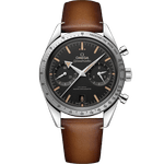 超霸<span class="nowrap">系列</span> 40.5毫米, 精钢表壳 搭配 皮表带 - 33212415101001