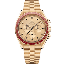 超霸系列 周年<span class="nowrap">系列</span> 42毫米, Moonshine 18k金表壳 搭配 Moonshine 18k金表链 - 31060425099001