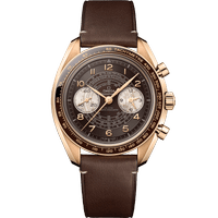 超霸系列 Chronoscope<span class="nowrap">腕表</span> 43毫米, 青铜金 搭配 皮表带 - 32992435110001