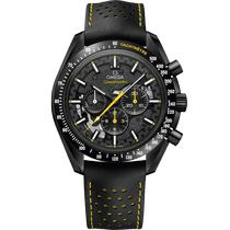 超霸系列 月之暗面<span class="nowrap">腕表</span> 44.25毫米, 黑色陶瓷表壳 搭配 皮表带 - 31192443001001