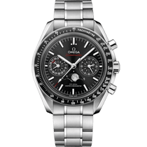 超霸系列 月相<span class="nowrap">功能</span> 44.25毫米, 精钢表壳 搭配 精钢表链 - 30430445201001