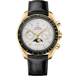 超霸<span class="nowrap">系列</span> 44.25毫米, 黄色18 k金表壳 搭配 皮表带 - 30463445202001