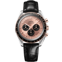 超霸系列 专业月<span class="nowrap">球表</span> 42毫米, 精钢-Sedna™ 18k金表壳 搭配 鳄鱼皮 - 31023425099001