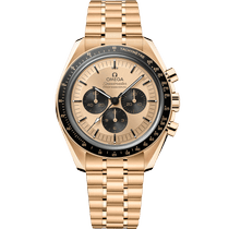 超霸<span class="nowrap">系列</span> 42毫米, Moonshine 18k金表壳 搭配 Moonshine 18k金表链 - 31060425099002