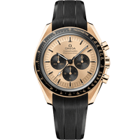 超霸系列 专业月<span class="nowrap">球表</span> 42毫米, Moonshine 18k金表壳 搭配 橡胶表带 - 31062425099001