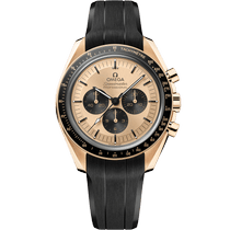 超霸<span class="nowrap">系列</span> 42毫米, Moonshine 18k金表壳 搭配 橡胶表带 - 31062425099001