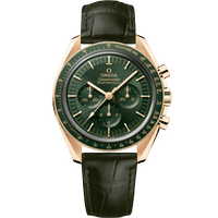 超霸系列 专业月<span class="nowrap">球表</span> 42毫米, Moonshine 18k金表壳 搭配 皮表带 - 31063425010001