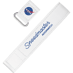 两件式<span class="nowrap">表带</span> - 超霸月球表白色VELCRO®Brand表带2件套 - 032CWZ016041w