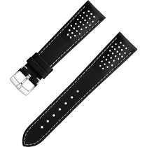 两件式<span class="nowrap">表带</span> - 黑色皮表带，搭配针扣 - 032CUZ009780W