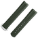 两件式<span class="nowrap">表带</span> - 绿色橡胶表带，搭配折叠表扣，适用于海马系列300米潜水表 - 032Z017213W