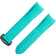 两件式<span class="nowrap">表带</span> - 绿松石色橡胶表带，搭配折叠表扣，适用于海马系列海洋宇宙600米腕表 - 032Z018938W