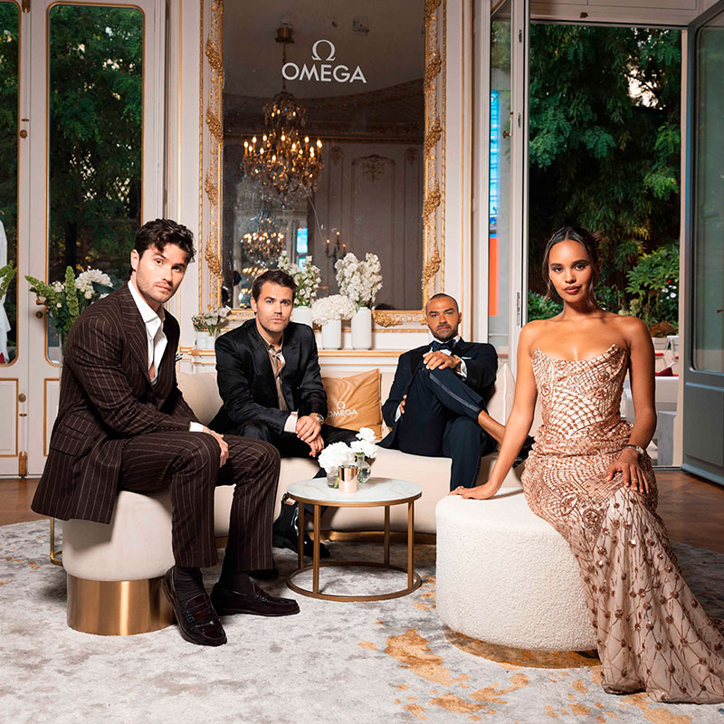 巴黎欧米茄之家的庆祝活动