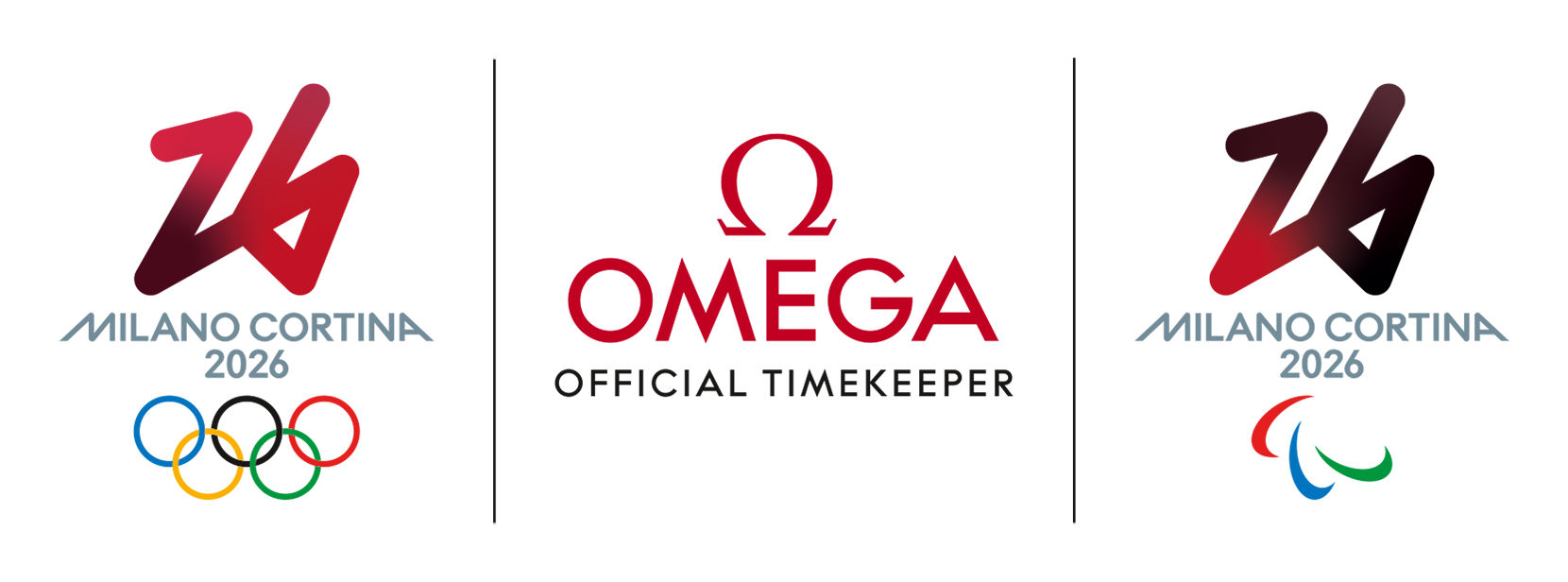 LOGO - OMEGA - Milano Cortina 2026